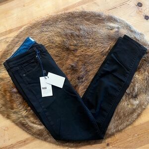 PAIGE Hoxton Ultra Skinny Jeans - Dark Gray